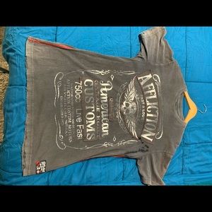 Affliction medium size t shirt